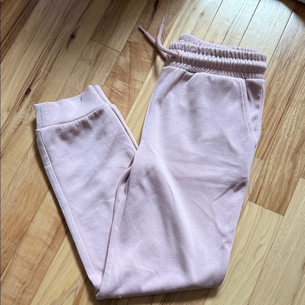 Guess Light Pink Kids Sweatpants